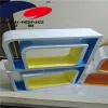 The wall storage rack cover is a creative grid with four brackets for the living room background wall hanging grid Specification image